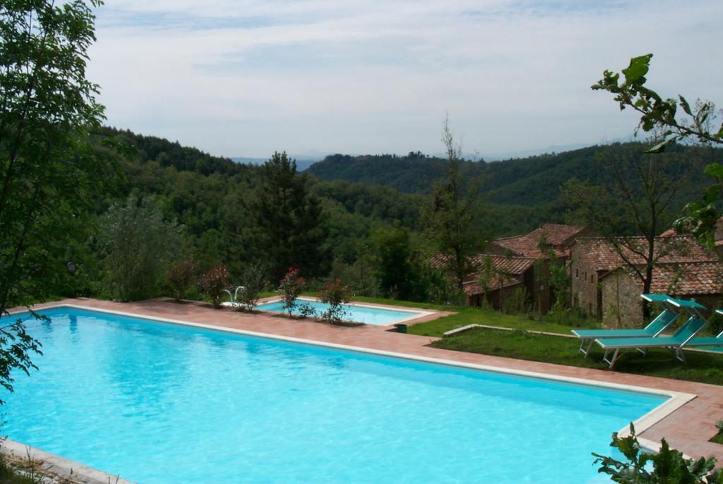 Antico Borgo Montefienali Apartment Il Portico Gaiole in Chianti Esterno foto